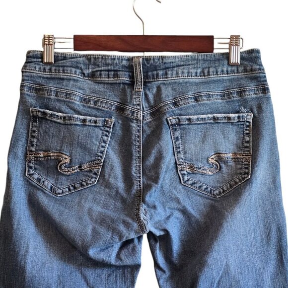 Silver Suki Straight Leg Jeans Sz 29 - Picture 4 of 10